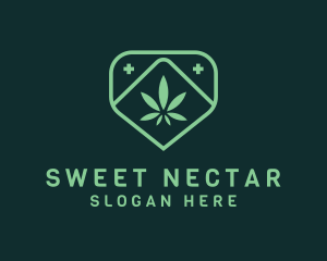 Medicinal Marijuana Cannabis logo design