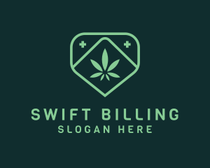 Medicinal Marijuana Cannabis logo design