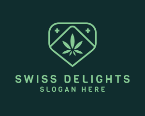 Medicinal Marijuana Cannabis logo design