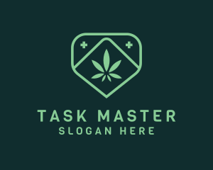 Medicinal Marijuana Cannabis logo design