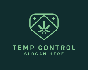 Medicinal Marijuana Cannabis logo design