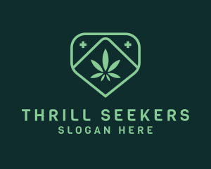 Medicinal Marijuana Cannabis logo design