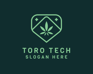 Medicinal Marijuana Cannabis logo design