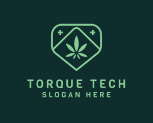 Medicinal Marijuana Cannabis logo design