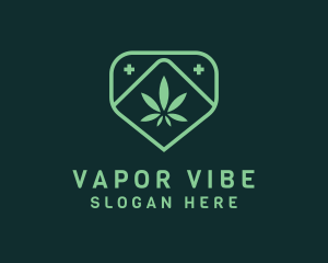 Medicinal Marijuana Cannabis logo design