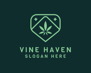 Medicinal Marijuana Cannabis logo design