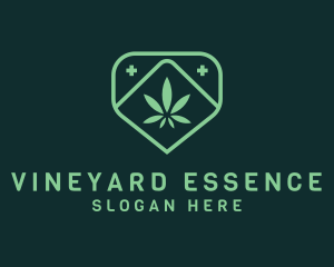 Medicinal Marijuana Cannabis logo design