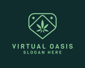 Medicinal Marijuana Cannabis logo design