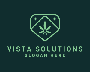 Medicinal Marijuana Cannabis logo design