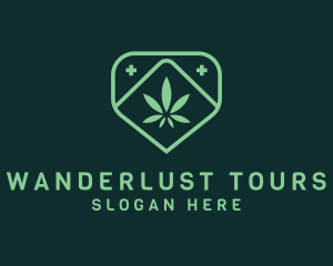 Medicinal Marijuana Cannabis logo design