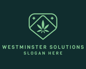 Medicinal Marijuana Cannabis logo design