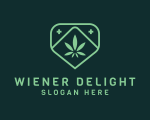 Medicinal Marijuana Cannabis logo design