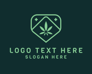 Farmer - Medicinal Marijuana Cannabis logo design