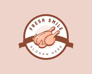 Fresh Chicken Meat logo design