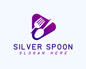 Fork - Spoon Fork Play logo design
