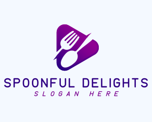 Spoon - Spoon Fork Play logo design