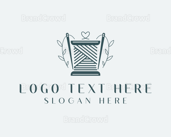 Sewing Needle Thread Logo