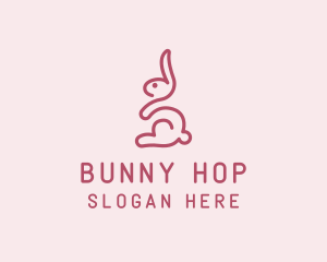 Bunny - Bunny Rabbit Pet logo design