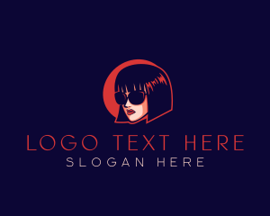 Woman Fashion Shades Logo