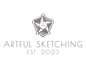 Star Sheriff Sketch logo design