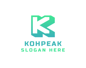 Generic Modern Company Letter K logo design