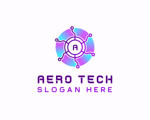 Software Tech Cyber logo design