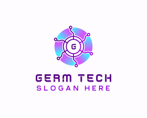 Software Tech Cyber logo design