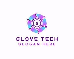 Software Tech Cyber logo design