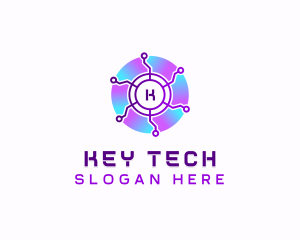 Software Tech Cyber logo design