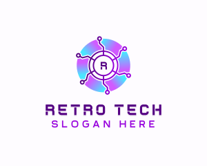 Software Tech Cyber logo design