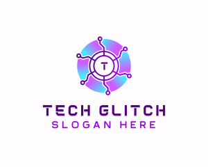 Software Tech Cyber logo design