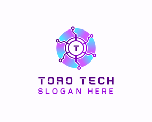 Software Tech Cyber logo design