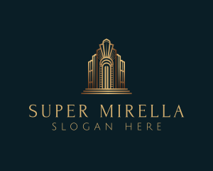 Architecture - Architecture Art Deco Building logo design