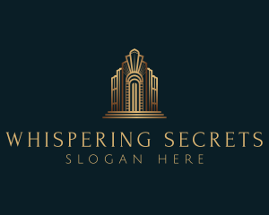 Architecture Art Deco Building logo design