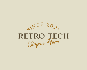 Retro Generic Business logo design