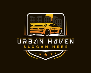 Car Vehicle City logo design