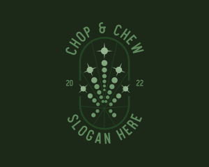 Plantation - Cannabis Weed Circles logo design