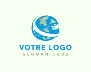 Planet Earth Embrace Logo
