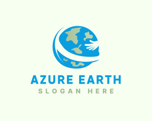 Planet Earth Embrace logo design