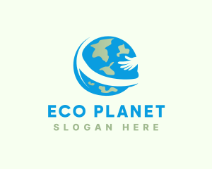 Planet Earth Embrace logo design