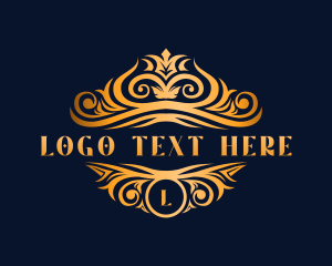 Lettermerk - Premium Elegant Crown logo design