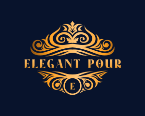 Premium Elegant Crown logo design