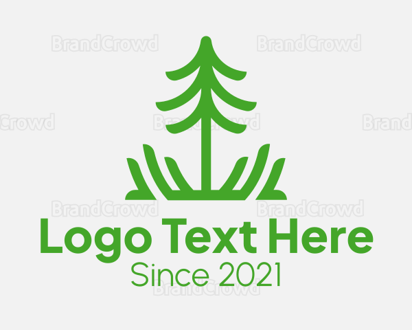Pine Tree Nature Logo