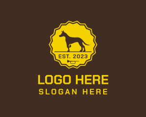 Puppy - Dog Show Badge logo design