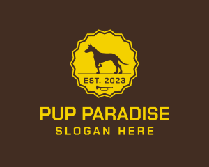 Dog Show Badge logo design