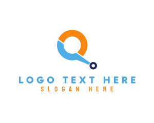 Letter Q - Cyber Tech Letter Q logo design