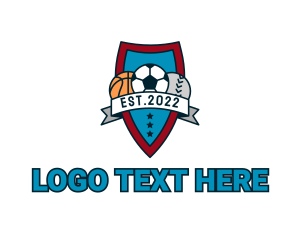 Playing - Ball Sporting Event logo design