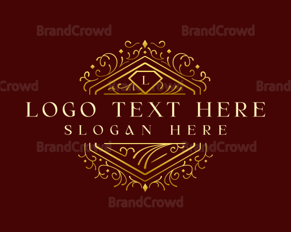 Luxury Decorative Hotel Logo