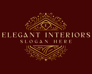 Luxury Decorative Hotel logo design