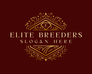 Luxury Decorative Hotel logo design